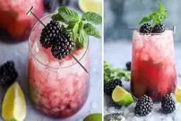 یک نوشیدنی بهاره بی‌نظیر؛ موهیتو توت سیاه با طعمی فراموش‌نشدنی