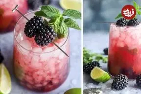 یک نوشیدنی بهاره بی‌نظیر؛ موهیتو توت سیاه با طعمی فراموش‌نشدنی