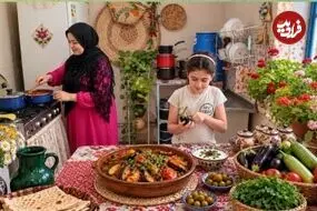 ببینید| غذای روستایی در ایران؛ پخت غذای سنتی یتیمچه در روستایی زیبا و کوهستانی