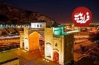 عکس؛ سفر به تاریخ؛ منظرۀ «دروازه قرآن و شهر شیراز» بیش از یک قرن قبل