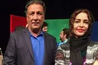 عکس| سفر زمان؛ «امید ثروتیان» (سریال آنام) در 42 سالگی با قمه در کنار «فخری خوروش»