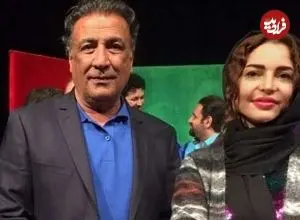 عکس| سفر زمان؛ «امید ثروتیان» (سریال آنام) در 42 سالگی با قمه در کنار «فخری خوروش»