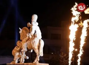 شاپور در انقلاب ماندگار نشد؛ انتقال مجسمه شاه ساسانی به فرودگاه مهرآباد