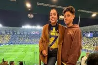 عکس؛ عشق جورجینا به کریستیانو جونیور