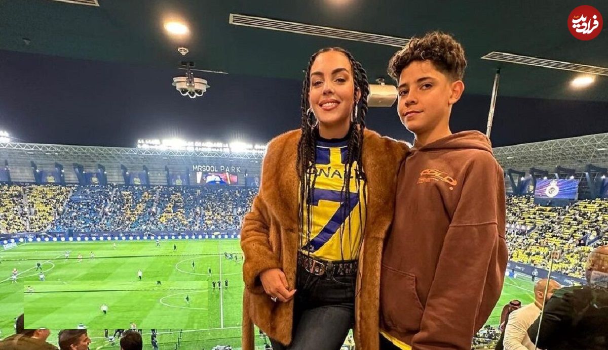 عکس؛ عشق جورجینا به کریستیانو جونیور