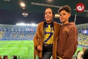 عکس؛ عشق جورجینا به کریستیانو جونیور