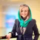 عکس| استایل متفاوت نفیسه روشن با جلیقه طرح‌دار و گردنبندهای صدفی