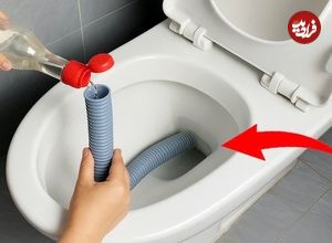 ببینید؛ نحوه ساخت سیستم تصفیه آب، لوله کشی برای سرویس بهداشتی، و رفع نشتی توالت فرنگی