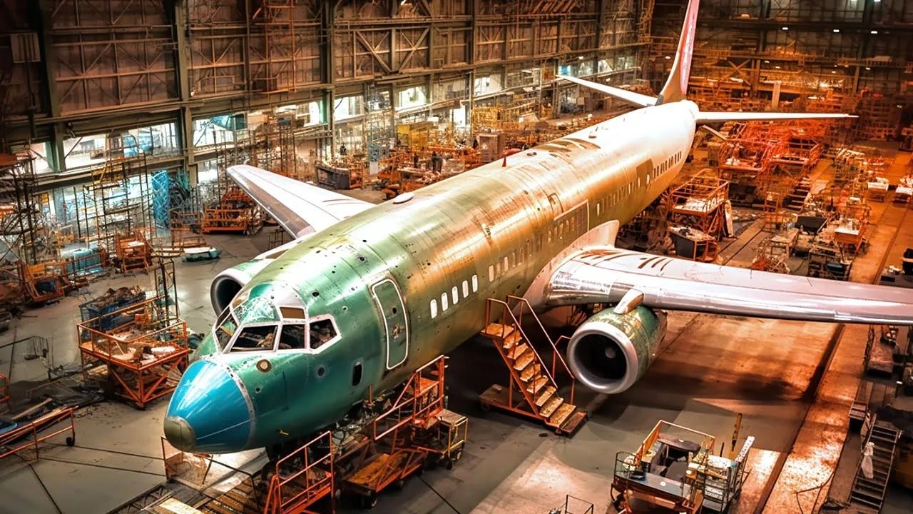 (ویدئو) هواپیماهای مسافربری مشهور جهان چگونه در کارخانه تولید می شوند؟