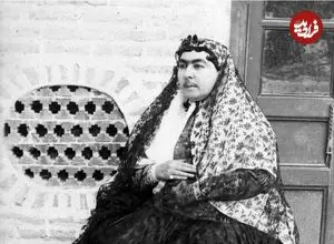 عکس| سفر در زمان؛ ژست خاص «شمس‌الدوله» یکی از همسران مشهور ناصرالدین‌شاه