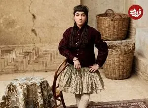 تصاویر| سفر به دوران قاجار؛ از «تربیت بز» تا «مردان خر سوار»
