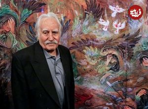 نقاشی که با رنگ‌ها شعر می‌سرود