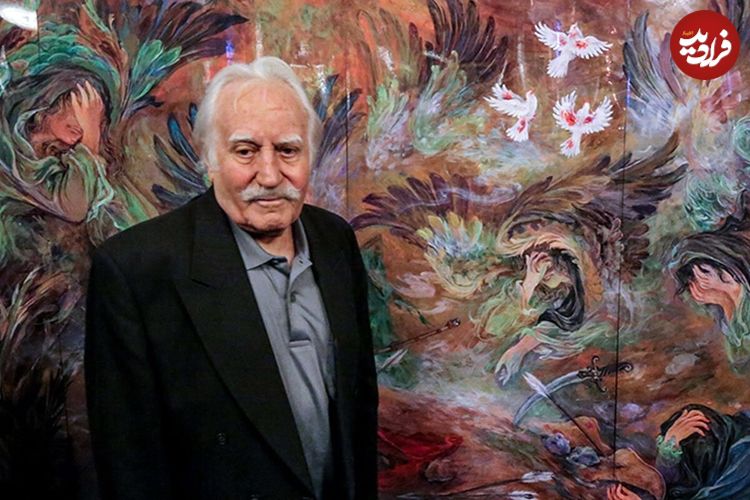 نقاشی که با رنگ‌ها شعر می‌سرود