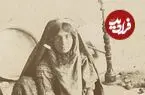 عکس| سفر زمان؛ زنان ایرانی عهد قاجار در حال پختن نان