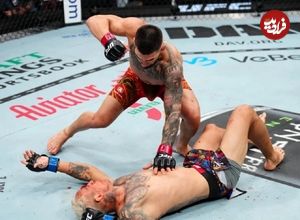 ببینید؛ ایلیا توپوریا با ناک اوت چارلز الیویرا در راند اول قهرمان دو دسته UFC شد