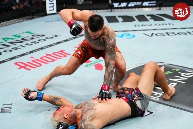 ببینید؛ ایلیا توپوریا با ناک اوت چارلز الیویرا در راند اول قهرمان دو دسته UFC شد