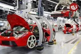 ببینید| نگاهی به خطوط تولید خودروهای سوپر اسپرت فراری در ایتالیا