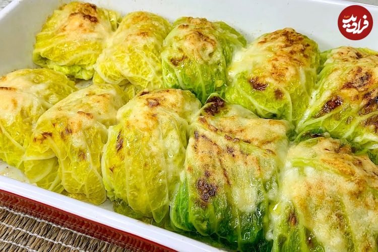 ببینید؛ طرز تهیه یک غذای متفاوت و آسانِ ایتالیایی با کلم و سیب زمینی 