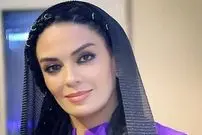 عکس| سفر زمان؛ «سارا خوئینی‌ها» با لباس عروس در کنار «نیما شاهرخ‌شاهی»