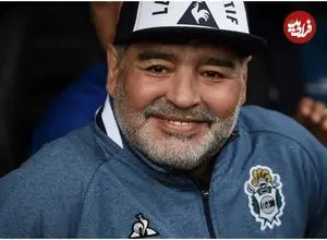 عکس؛ سفر در زمان؛ «مارادونا در 20 سالاگی و در بوئنوس آیرس؛ سال 1359