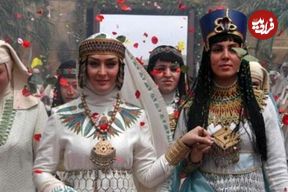 عکس| سفر زمان؛ چهرۀ «آسنات، همسر یوزارسیف» در 24 سالگی در اولین فیلمش