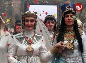 عکس| سفر زمان؛ چهرۀ «آسنات، همسر یوزارسیف» در 24 سالگی در اولین فیلمش