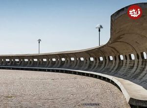 تصاویر؛ نیمکت بتنی معروف؛ نماد معماری بروتالیست در ایتالیا