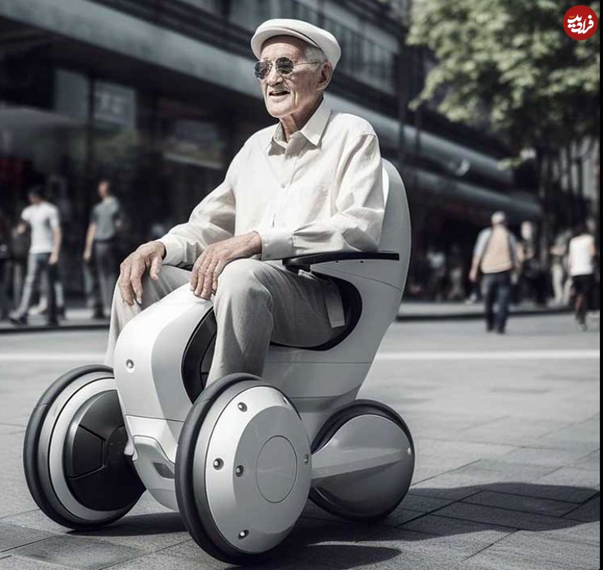 (تصاویر) ویلچرهای جالب و جذابی که هوش مصنوعی طراحی کرد!