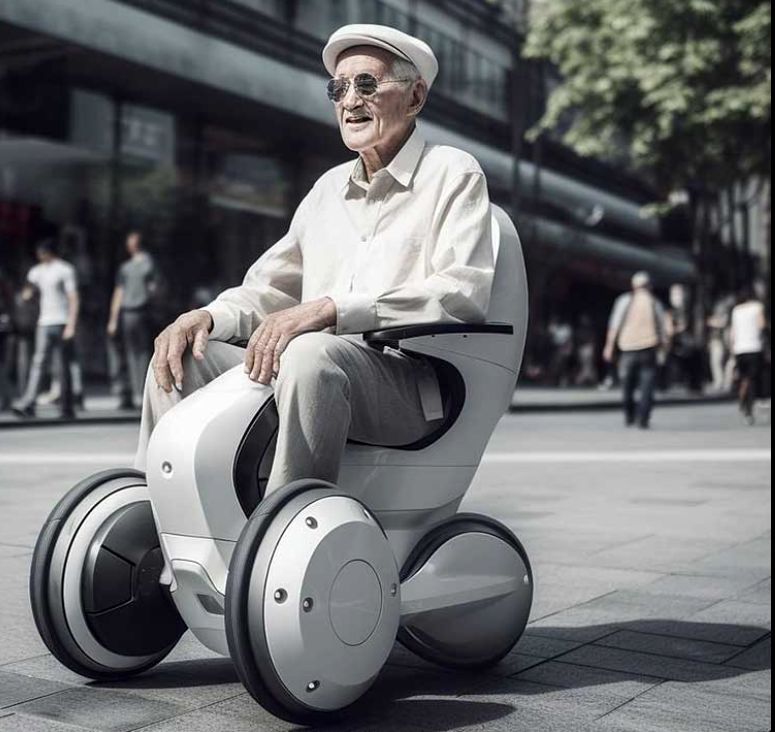 (تصاویر) ویلچرهای جالب و جذابی که هوش مصنوعی طراحی کرد!