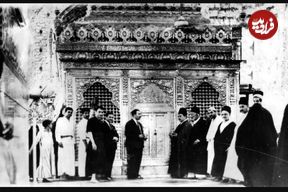 عکس؛ سفر در زمان؛ اصفهانی‌ها ضریح حرم حضرت عباس(ع) را ساختند