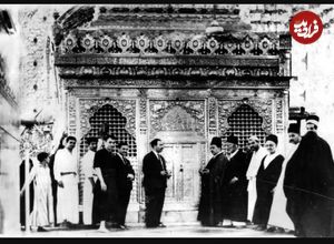 عکس؛ سفر در زمان؛ اصفهانی‌ها ضریح حرم حضرت عباس(ع) را ساختند