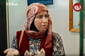 عکس| سفر در زمان؛ «روناک» سریال نون خ در حال دف نوازی؛ سال 1402