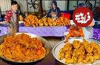 ببییند؛ غذای خیابانی در تایلند؛ پخت 200 کیلوگرم مرغ سوخاری طعم دار در بانکوک