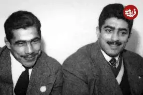 عکس| سفر در زمان؛ «فردین» در دوران پیری و در کنار جلیل شهناز؛ دهه 50