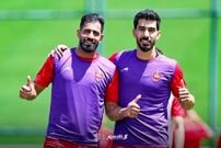 عکس؛ شماره پیراهن عجیب ستاره پرسپولیس به خاطر همسرش