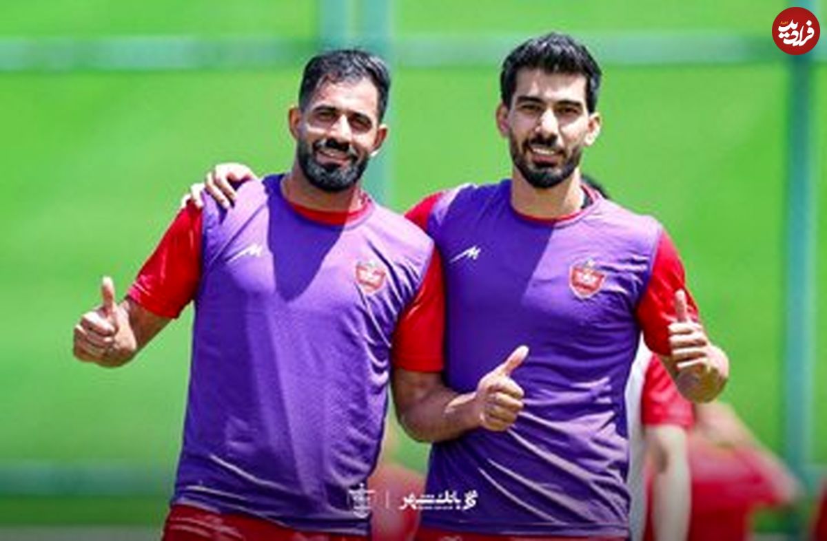 عکس؛ شماره پیراهن عجیب ستاره پرسپولیس به خاطر همسرش