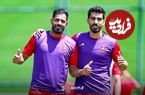عکس؛ شماره پیراهن عجیب ستاره پرسپولیس به خاطر همسرش