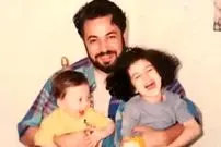 عکس| سفر در زمان؛ «آلین پسر حسن جوهرچی» در جشن تولد 26 سالگی اش؛ سال 1403