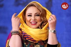 عکس؛ دورهمی هنرمندان در مراسم شوی لباس بهنوش بختیاری