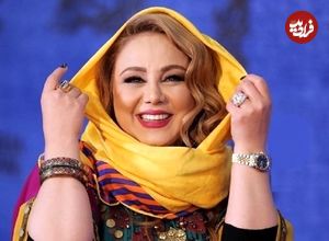 عکس؛ دورهمی هنرمندان در مراسم شوی لباس بهنوش بختیاری