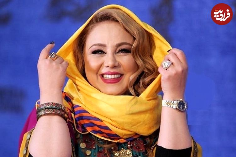 عکس؛ دورهمی هنرمندان در مراسم شوی لباس بهنوش بختیاری