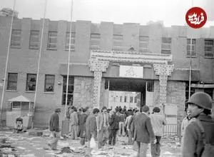 تصاویر| سفر در زمان؛ عکس‌های دیده‌نشده از تصرف زندان قصر توسط مردم!