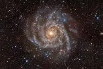 عکس روز ناسا از کهکشانی در دل یک زرافه!