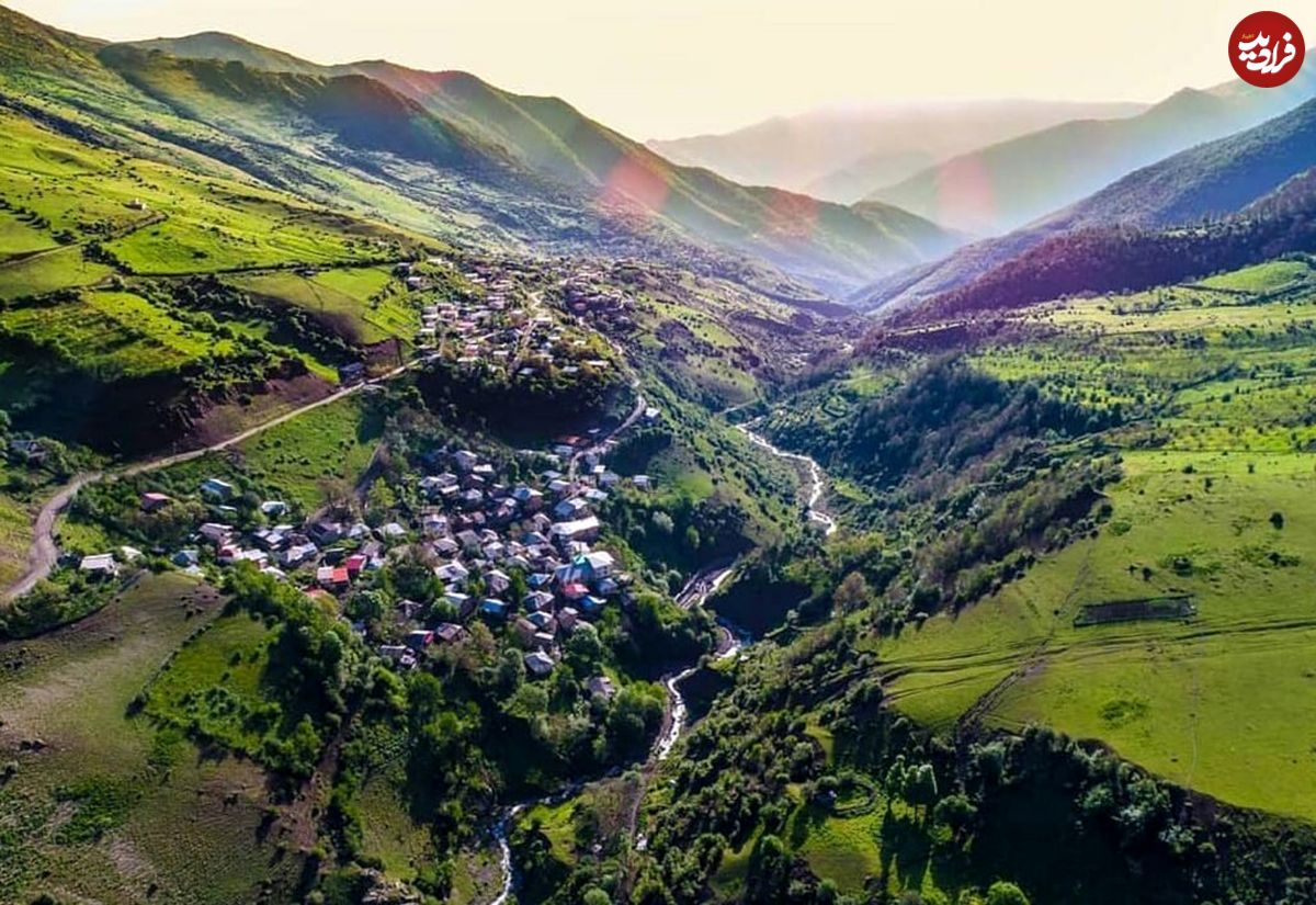 تصاویر؛ روستای ناتر کلاردشت؛ بهشتی پنهان در دل کوه