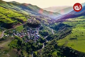 تصاویر؛ روستای ناتر کلاردشت؛ بهشتی پنهان در دل کوه