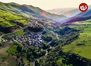 تصاویر؛ روستای ناتر کلاردشت؛ بهشتی پنهان در دل کوه