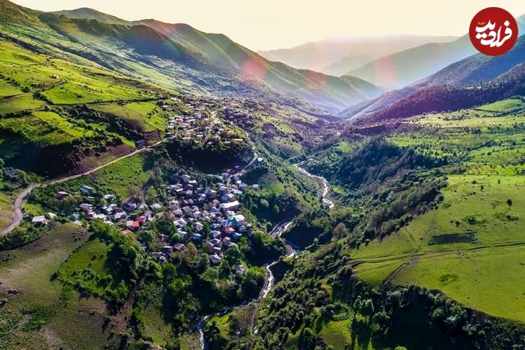 تصاویر؛ روستای ناتر کلاردشت؛ بهشتی پنهان در دل کوه