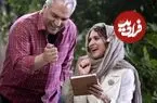 عکس| سفر زمان؛ «ویشکا آسایش» 30 ساله با لباس مردانه در پشت‌صحنه «معصومیت از دست رفته»