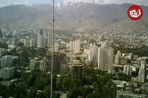 عکس| سفر به ایران قدیم؛ نمایی از محله «الهیه» تهران در سال 1336