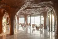 تصاویر؛ معماری خلاقانه یک «غار ساحلی» در چین